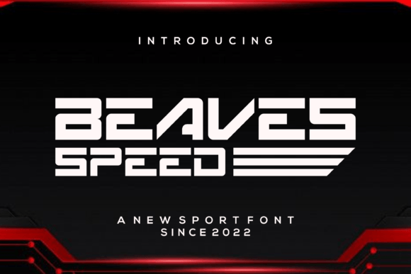 Beavesspeed: A Unique Sans Serif Font for Campaigns