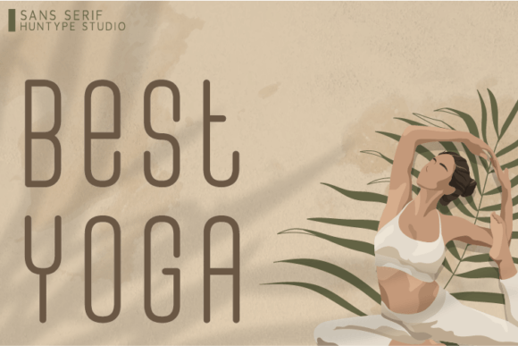 Best Yoga: A Versatile Sans Serif Font for Modern Design