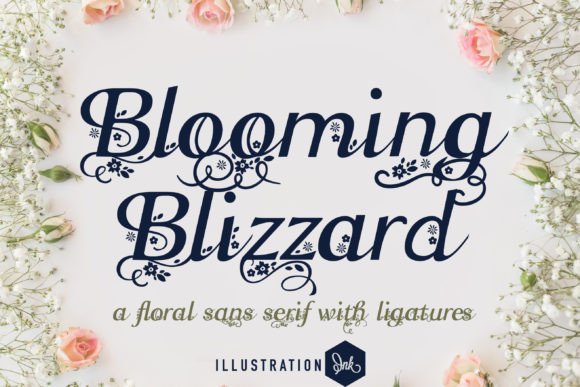 Blooming Blizzard: A Review of This Fun Sans Serif Font
