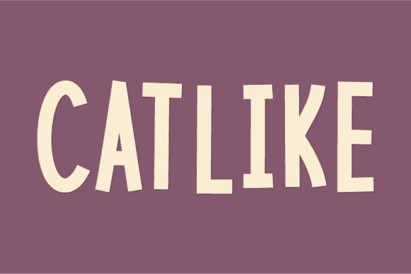 Catlike: A Modern Sans Serif Font for Branding