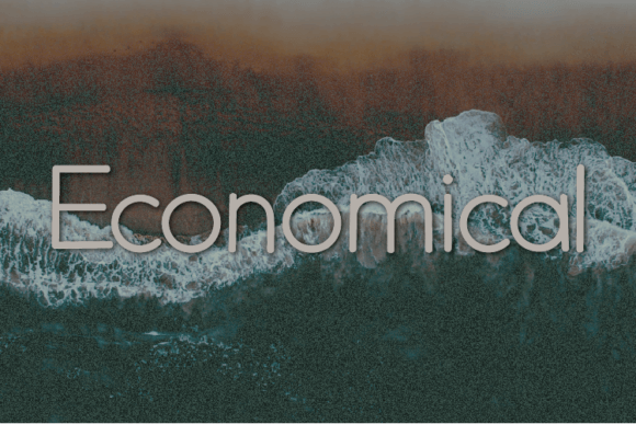 Economical: A Neat Sans Serif Font for Crafters