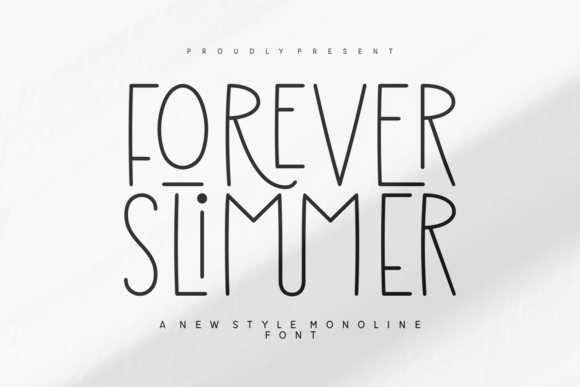 Forever Slimmer: A Modern Sans Serif for Editorial Design