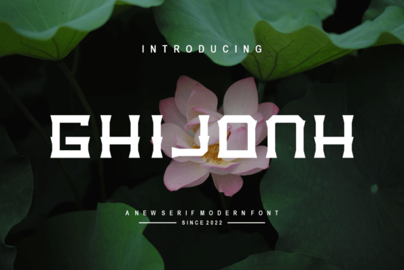 Ghijonh: The Elegant Sans Serif Font for Modern Brands