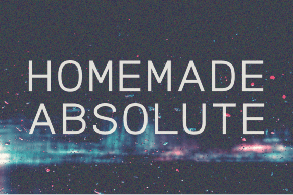 Homemade Absolute: A Modern Sans Serif Typeface for Editors