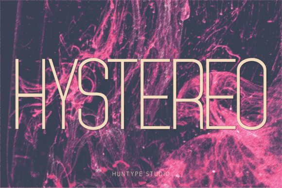 Hystereo: The Modern Sans Serif Font for Branding