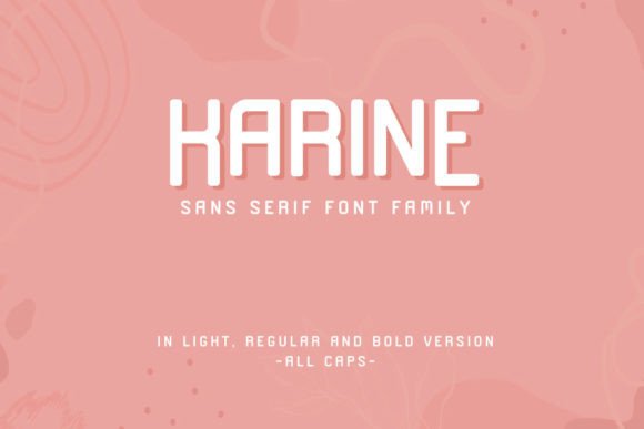 Karine: A Modern Sans Serif Font for Editorial Design