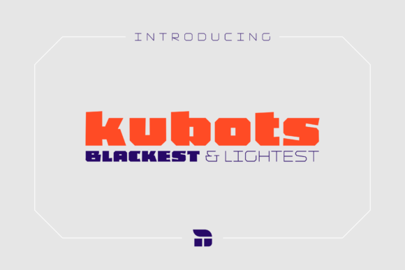 Kubots: An Experimental Sans Serif for Modern Web Design