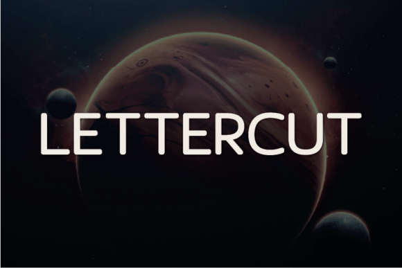 Lettercut: A Modern Sans Serif Font for Crafters