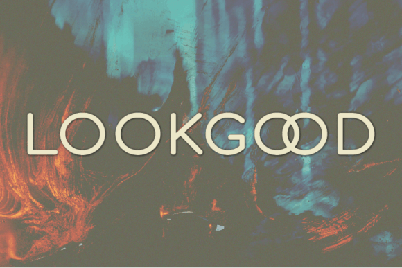 Lookgood: A Modern Sans Serif Typeface for Campaigns