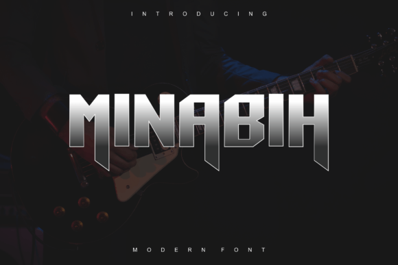 Minabih: A Bold Sans Serif Font for Modern Brands