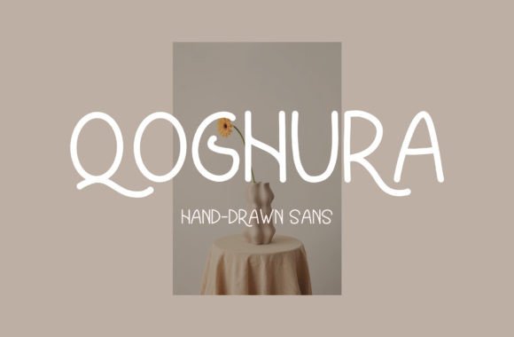 Qoghura: A Clean Sans Serif for Modern Branding