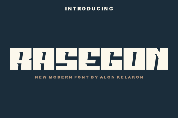 Rasegon: The Ultimate Sans Serif Font for Modern Branding