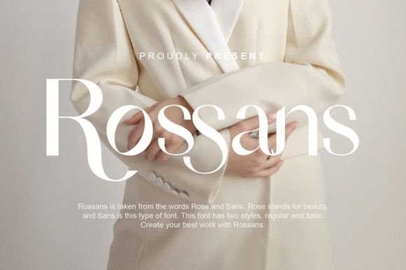 Rossans: The Stylish Sans Serif Font for Marketers