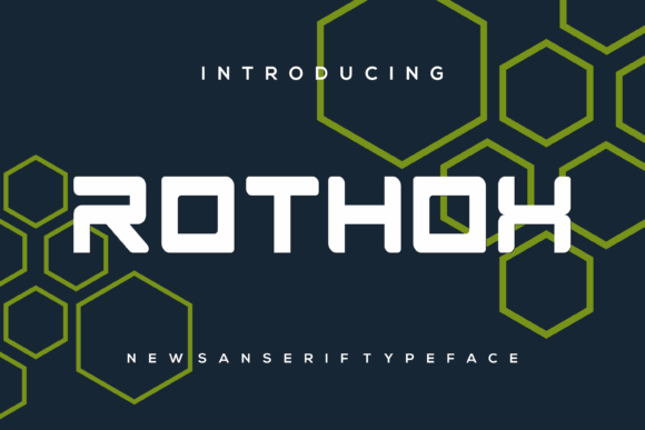 Rothox: A Modern Sans Serif for Tech Branding