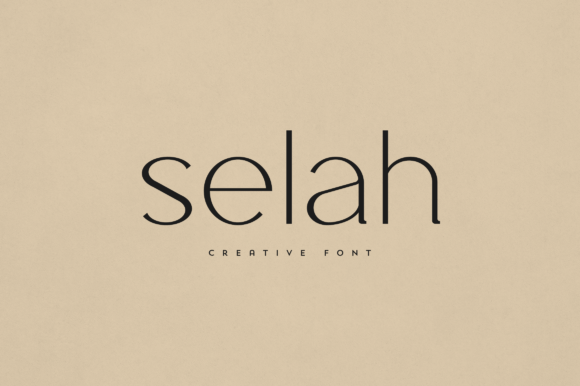 Selah: The Elegant Sans Serif Font for Your Brand