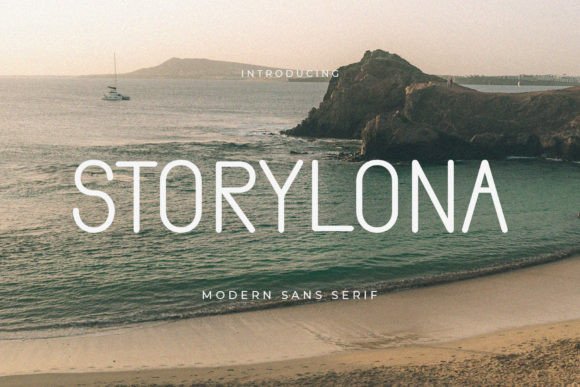 Storylona: A Modern Sans Serif Font for Business